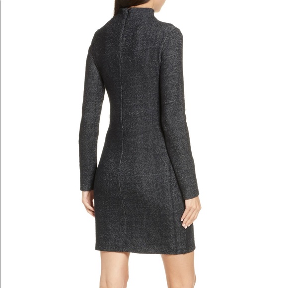 French Connection Ribbed Metallic Effect Dress (NWT) - Picture 3 of 4